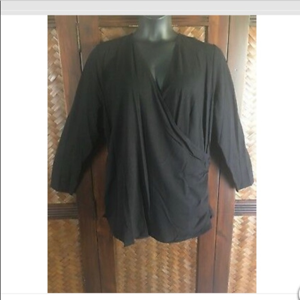 MICHAEL KORS - Faux-Wrap side zip 2X NWT